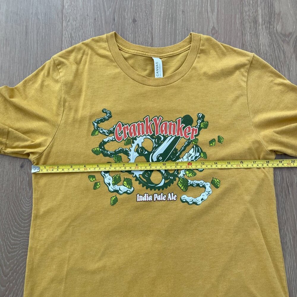 Eddyline Brewery T-Shirt Men Medium Crank Yanker India Pale Ale Beer MTB - Picture 11 of 15
